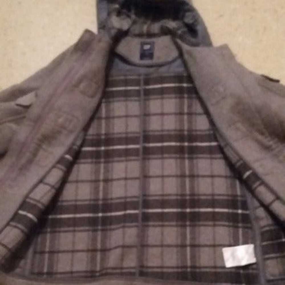 Gap Wool Blend Duffle Coat SZ XS - image 11