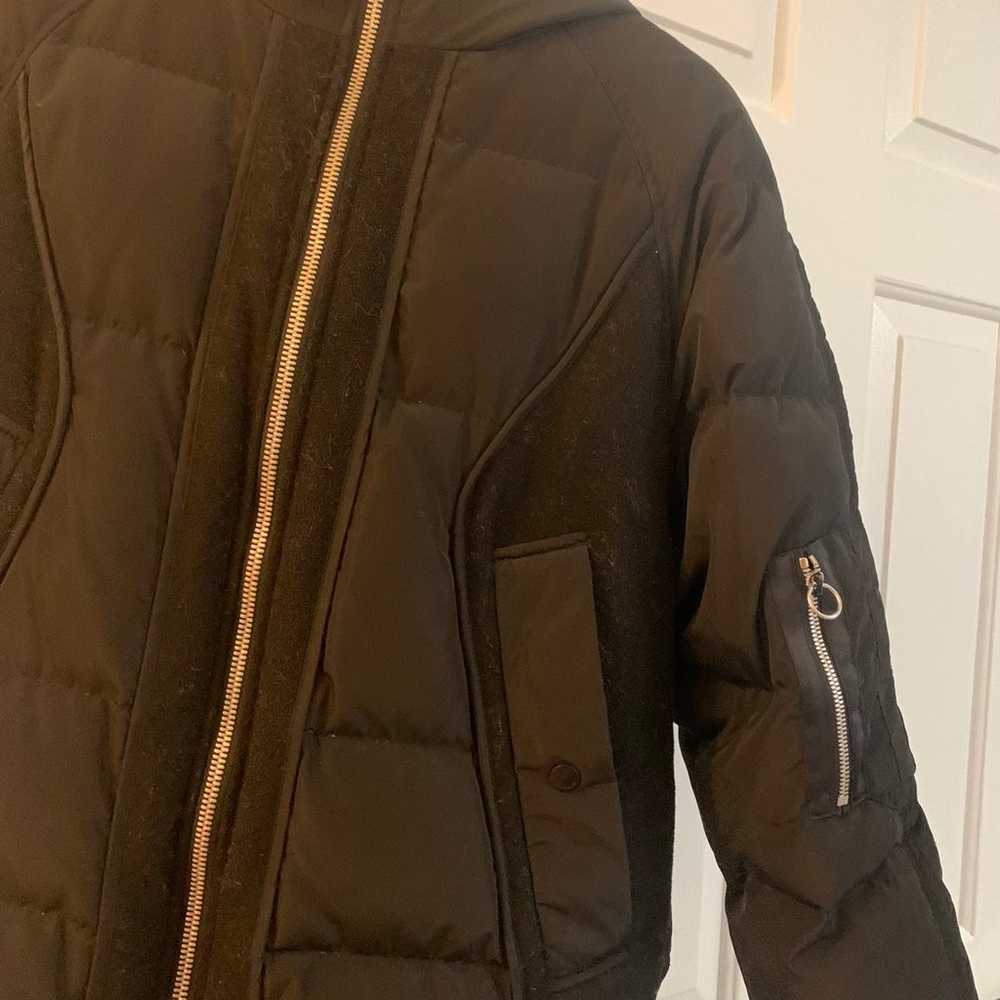 oversized Black 80% Duck Down parka/puffer coat - image 2