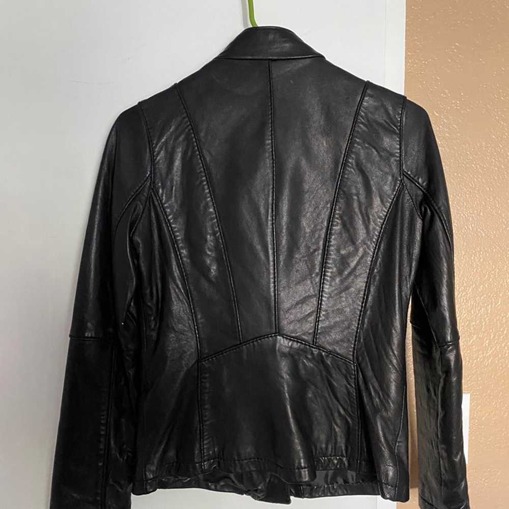 XS authentic soft comfy Leather Jacket - image 3