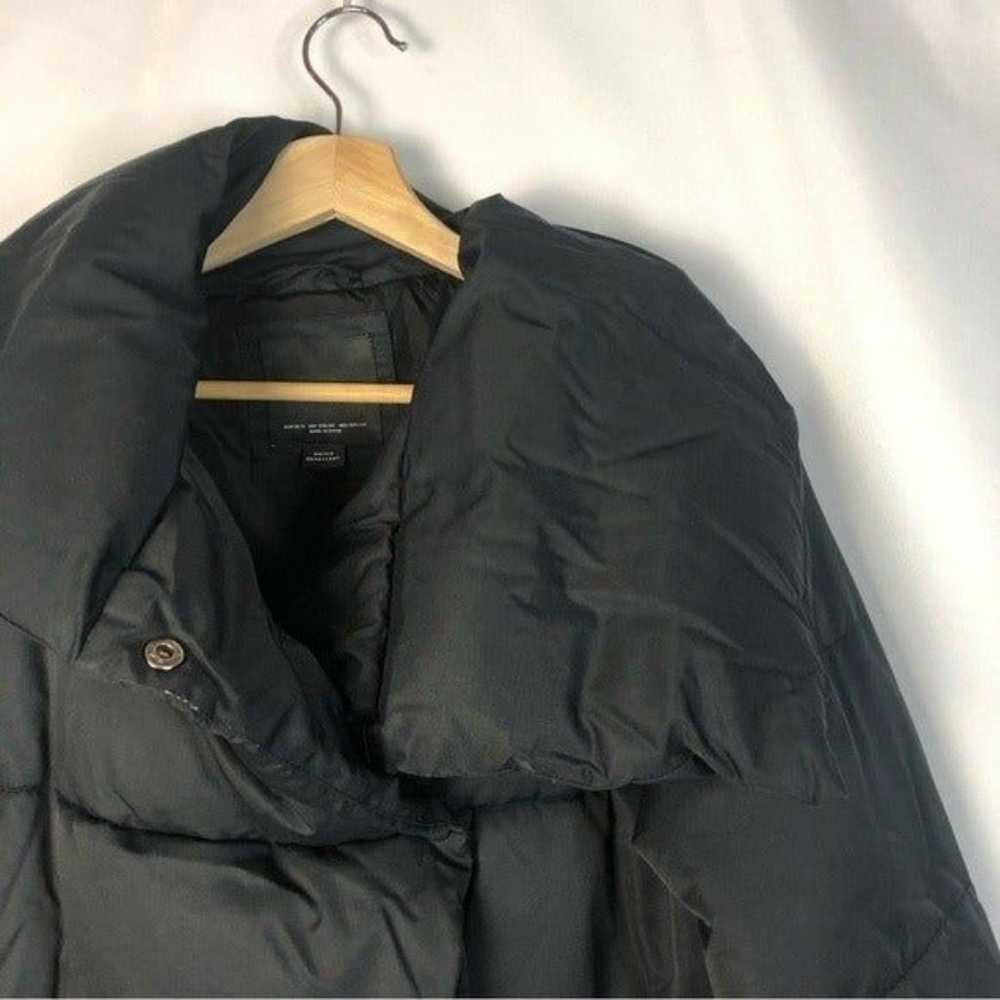 MNG Mango Place Asymmetrical Black Puffer Jacket … - image 3