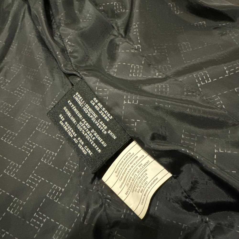 Cole Haan Women’s Lamb Leather Jacket Black XS - image 9