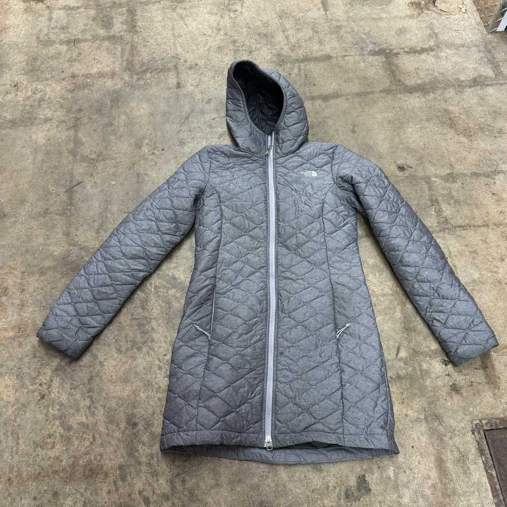 The north face thermoball long jacket women XS qu… - image 1