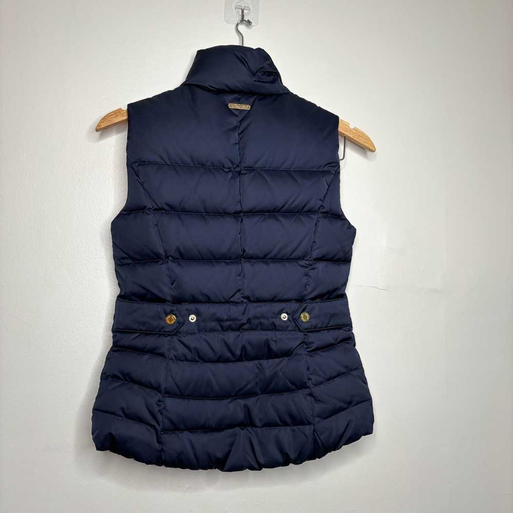 Lilly Pulitzer Isabelle Navy Down Vest XS - image 6