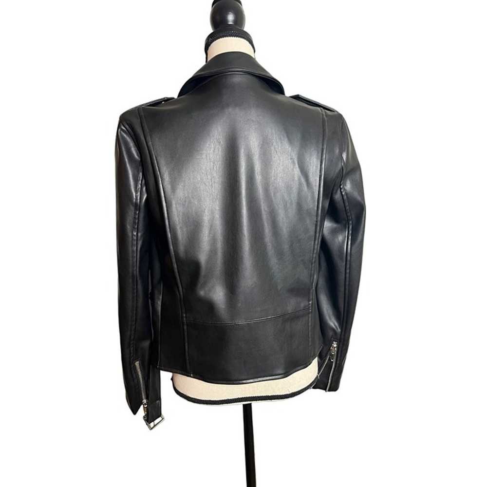 Grey Lab Jacket Womens XS Black Schott Perfecto L… - image 2