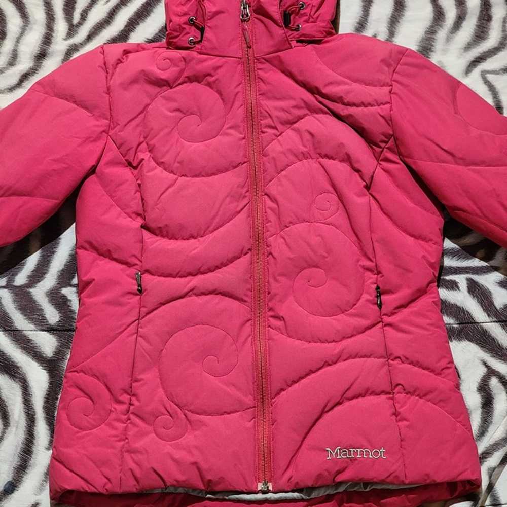 Marmot 650fill goose down ski snowboard puffer si… - image 2