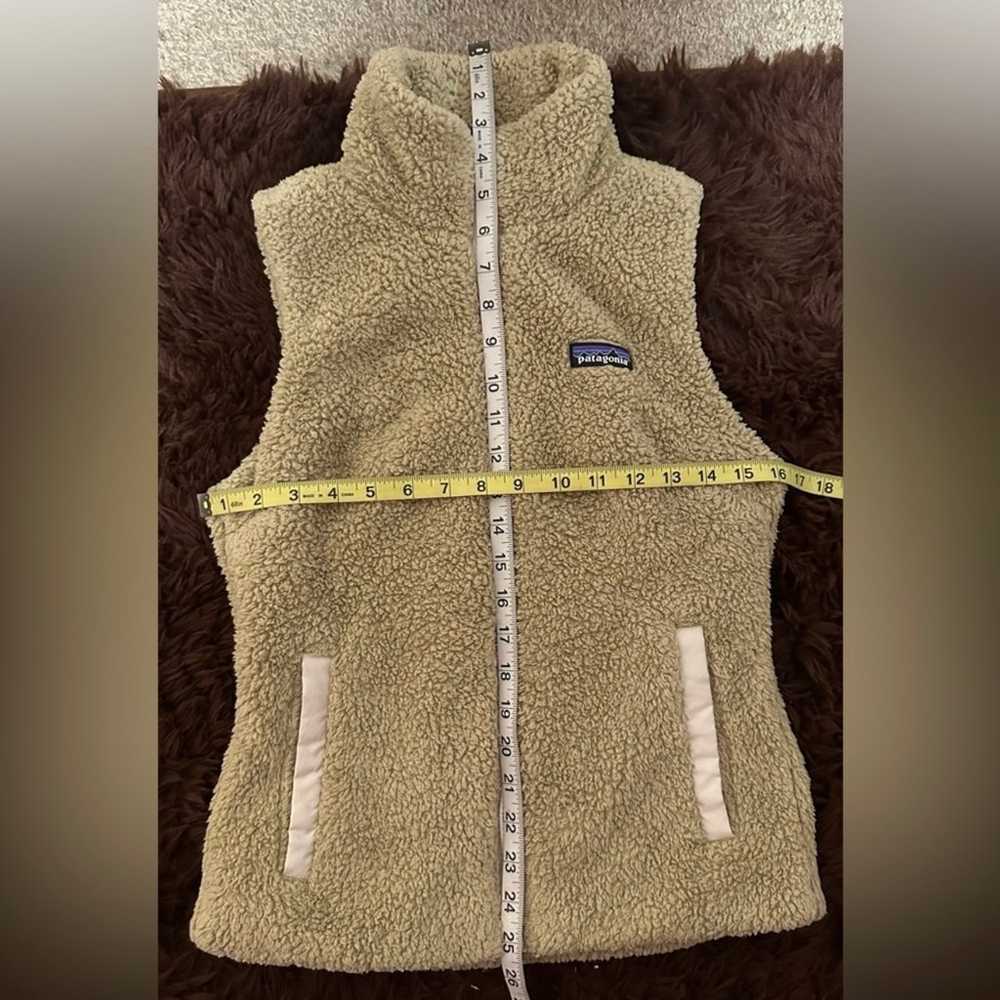 Patagonia Women’s Los Gatos Brown Fleece Vest Sz … - image 12