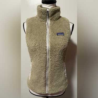 Patagonia Women’s Los Gatos Brown Fleece Vest Sz … - image 1