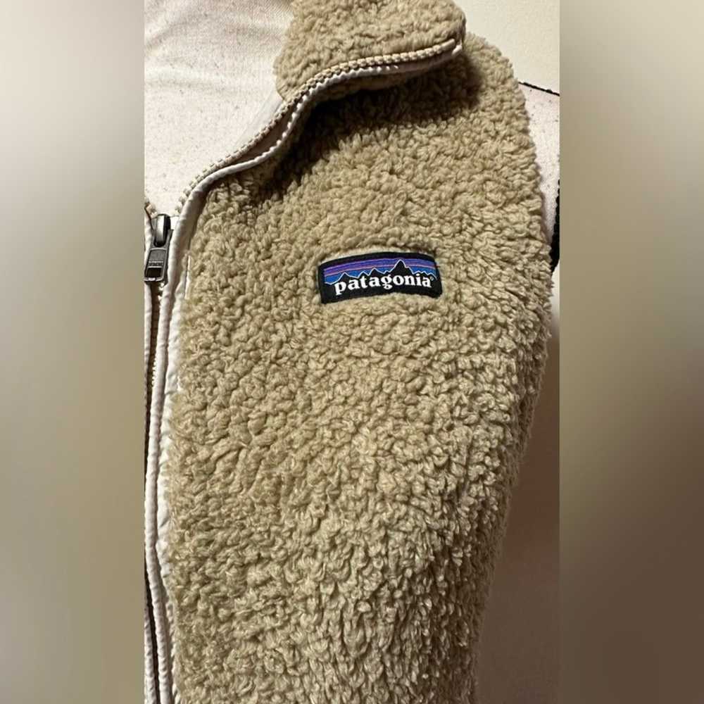 Patagonia Women’s Los Gatos Brown Fleece Vest Sz … - image 4