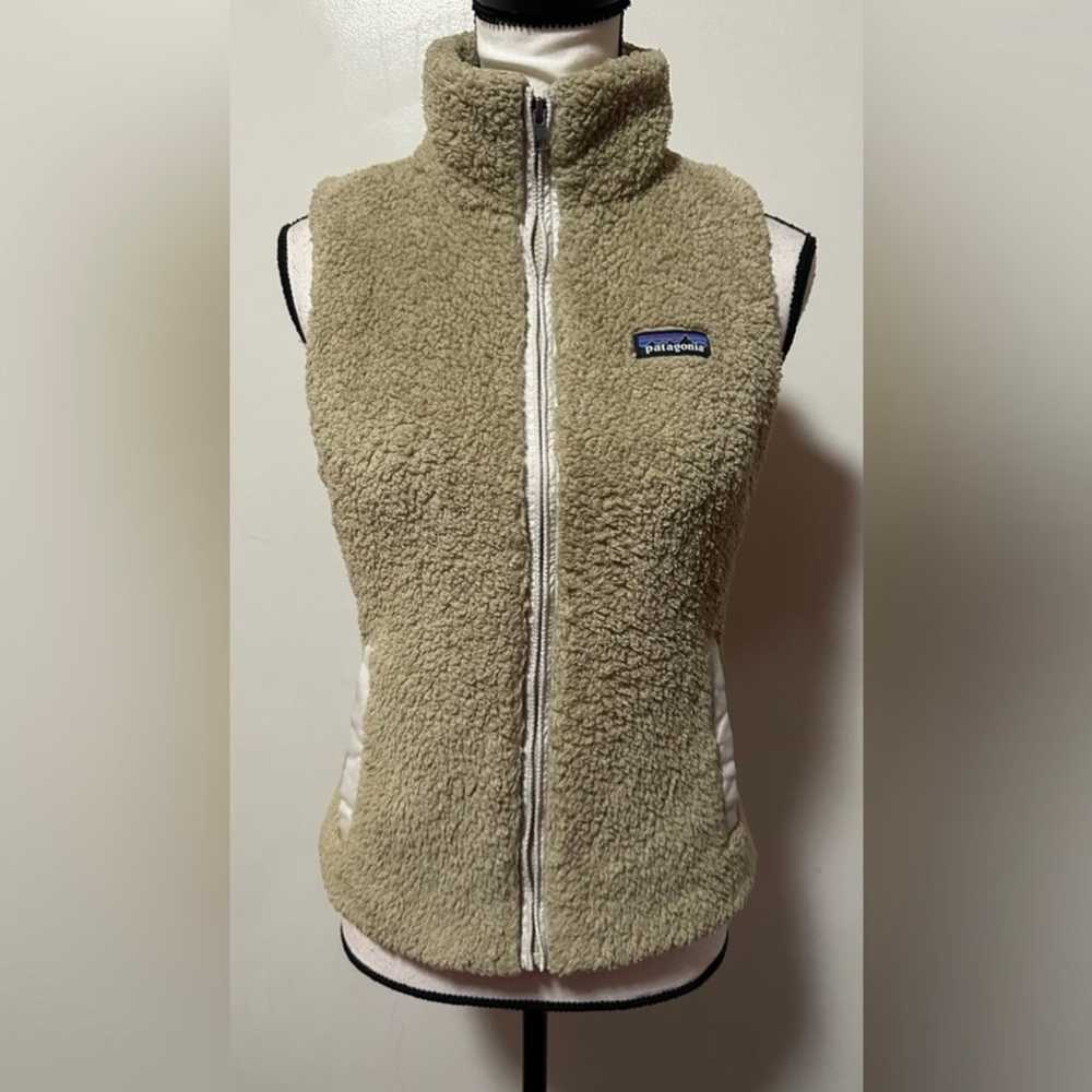 Patagonia Women’s Los Gatos Brown Fleece Vest Sz … - image 5