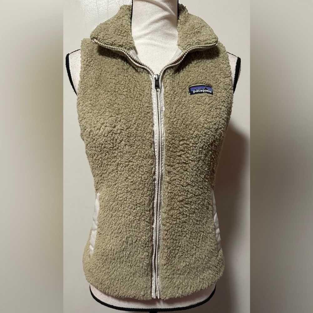 Patagonia Women’s Los Gatos Brown Fleece Vest Sz … - image 6