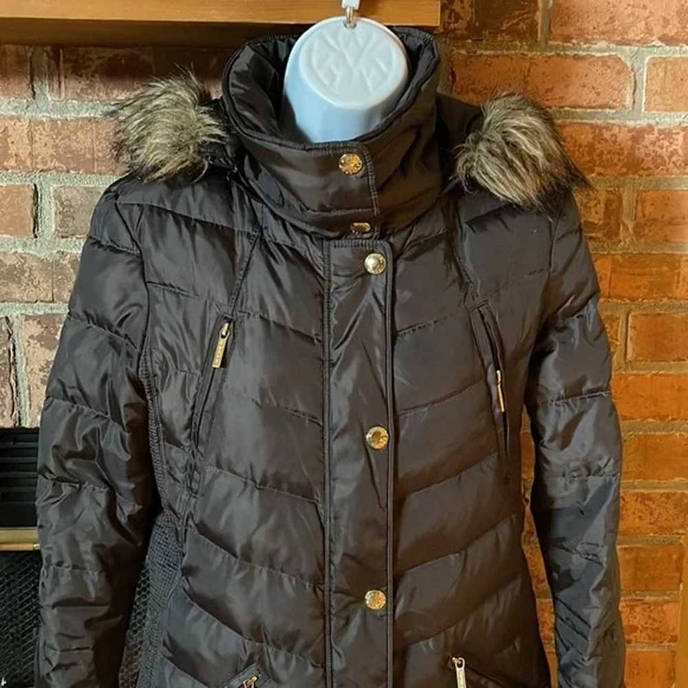 Michael Kors Quilted Down Waterfowl Parka XS - image 2