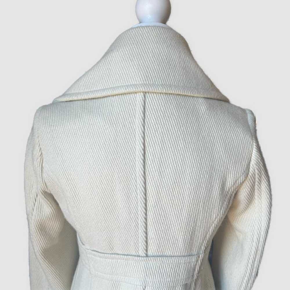 Zara TRF Cream Pea Coat-Style Jacket, NWOT-Size S… - image 6