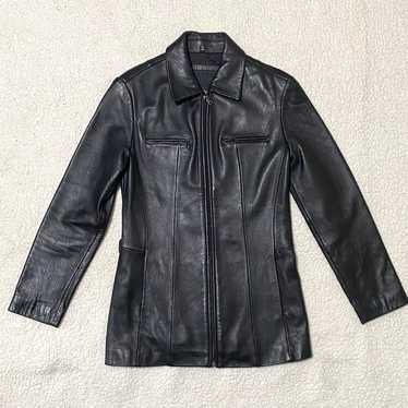 Luxury Black Leather Jacket
