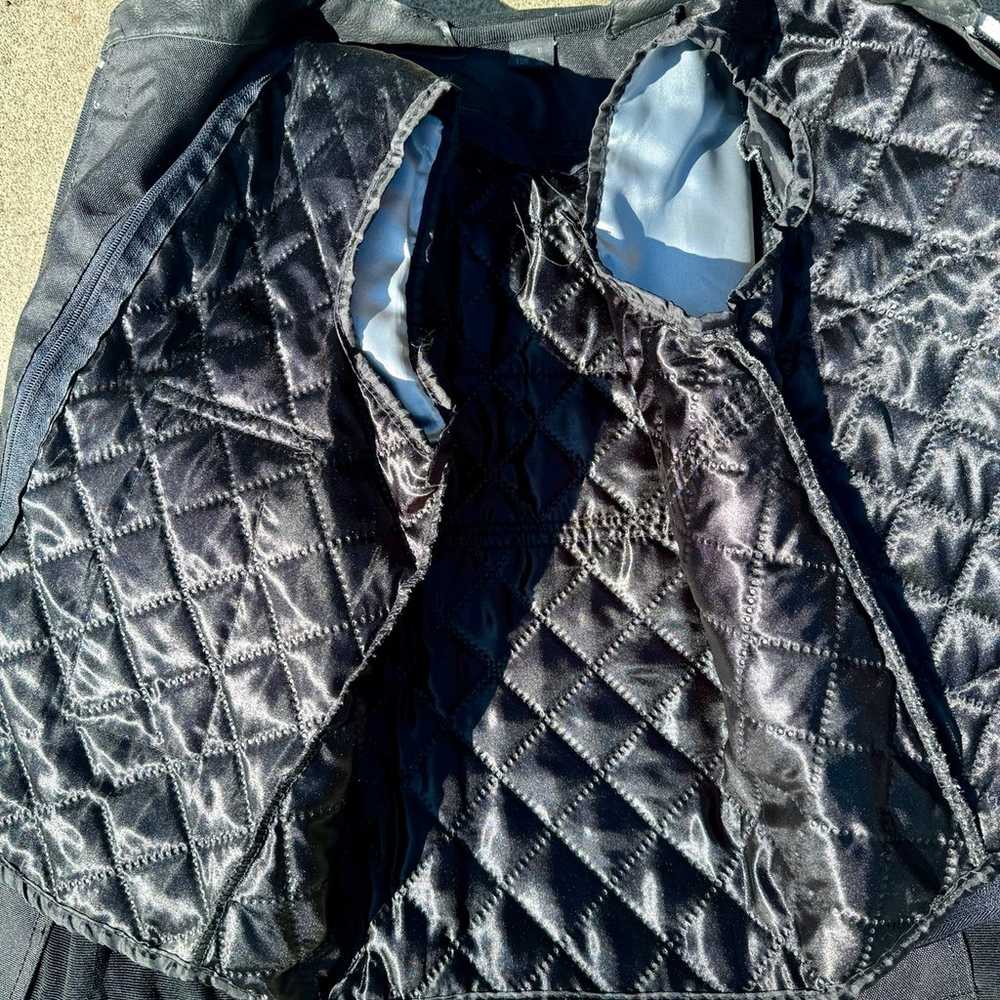 Sedici womens paded biker jacket - image 3