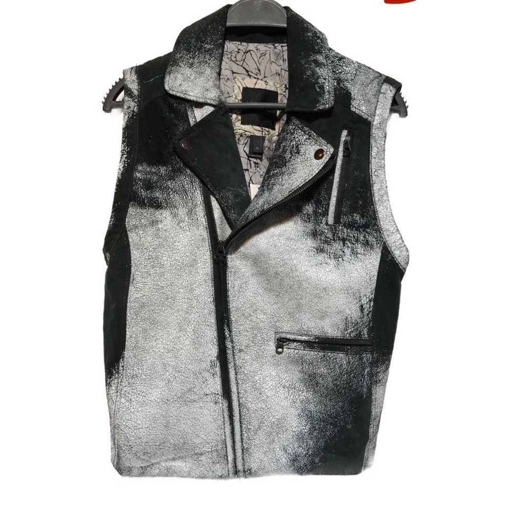 100% Lamb leather vest - image 1