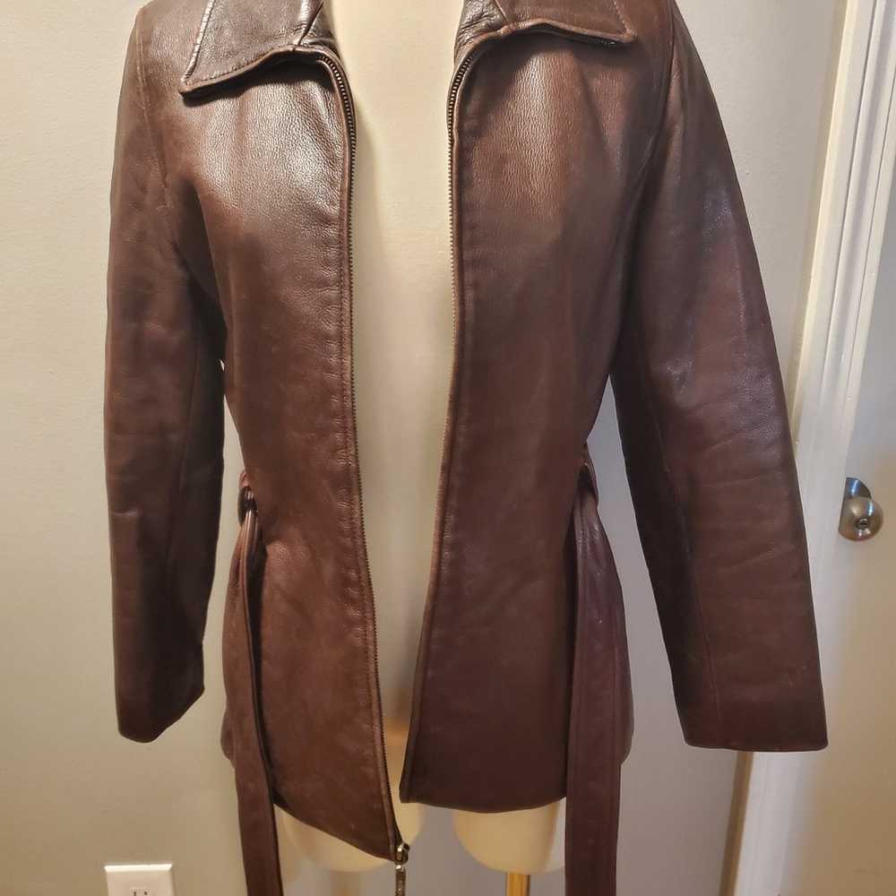 Women Leather Jacket - image 1