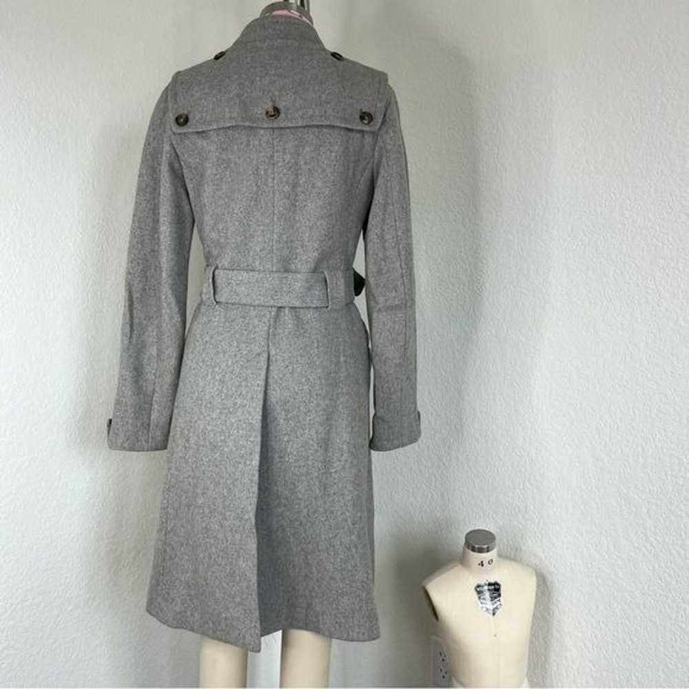 FCUK Wool Military Belted Peacoat - image 5
