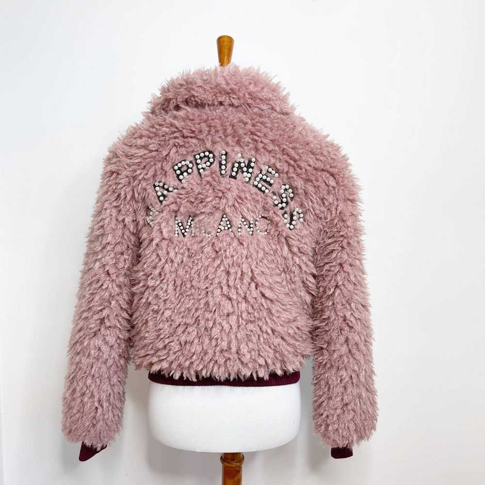 Happiness Mauve Pink Sherpa Jacket - image 5