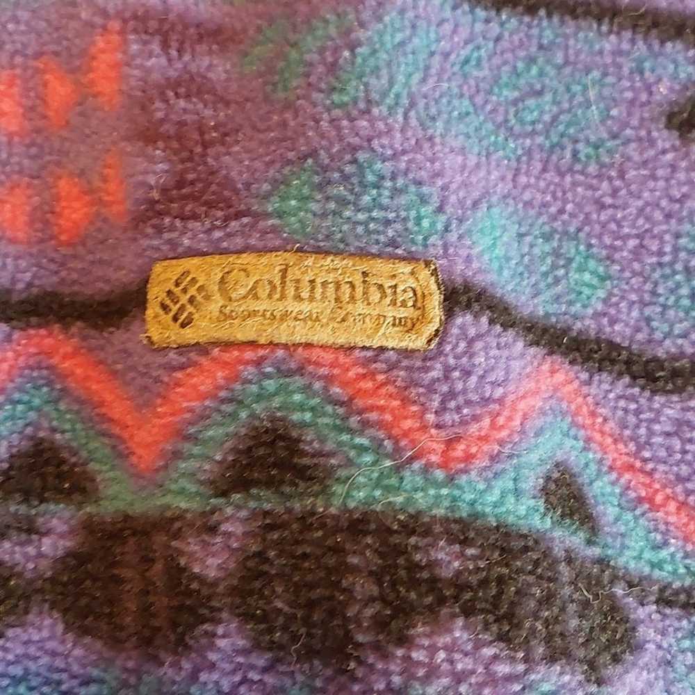 Vintage Columbia Sportswear fleece pullover 90s A… - image 3