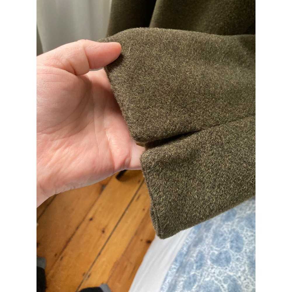 Hilary Radley Alpaca Coat Loden Green - image 5