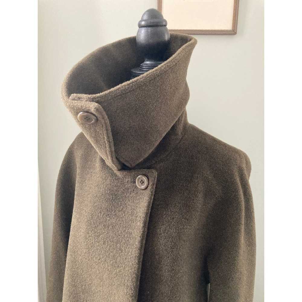 Hilary Radley Alpaca Coat Loden Green - image 9