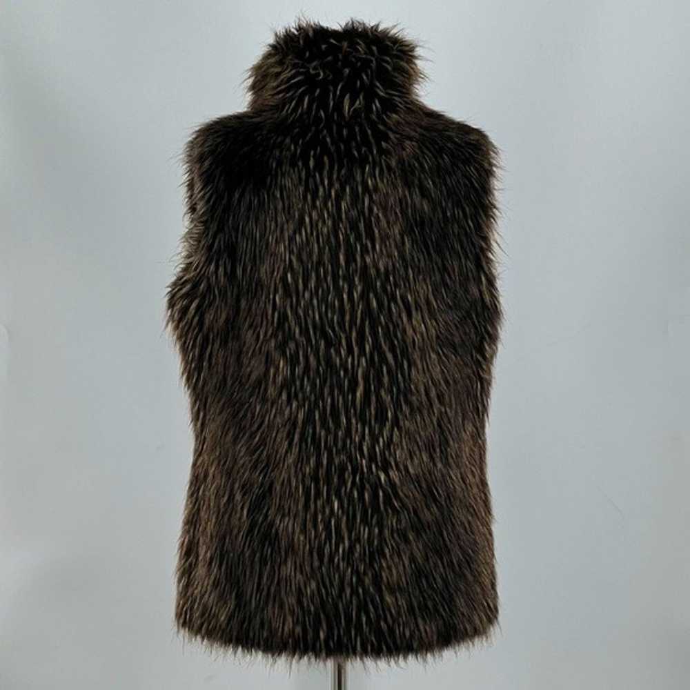 Donna Salyers Fabulous Furs Faux Fur Vest - image 3