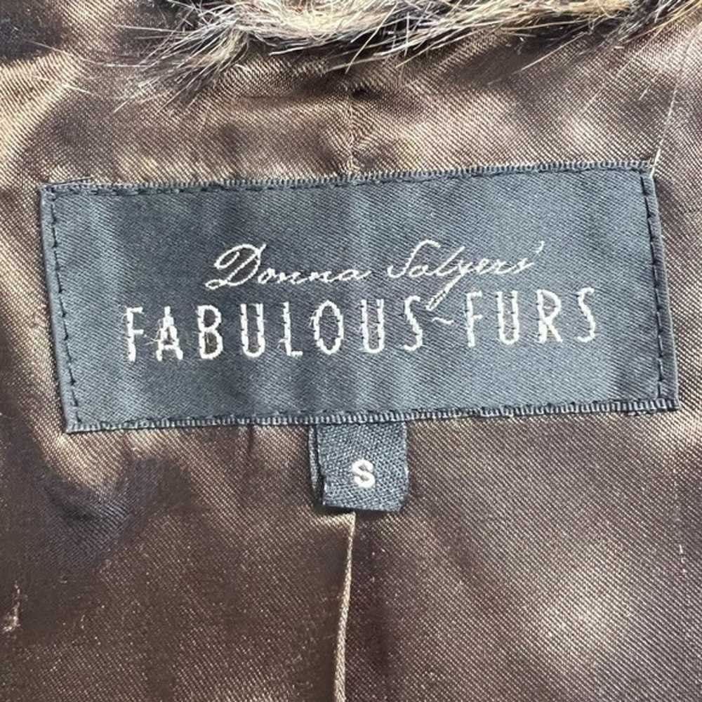 Donna Salyers Fabulous Furs Faux Fur Vest - image 5
