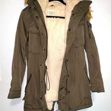Army Green hooded jacket