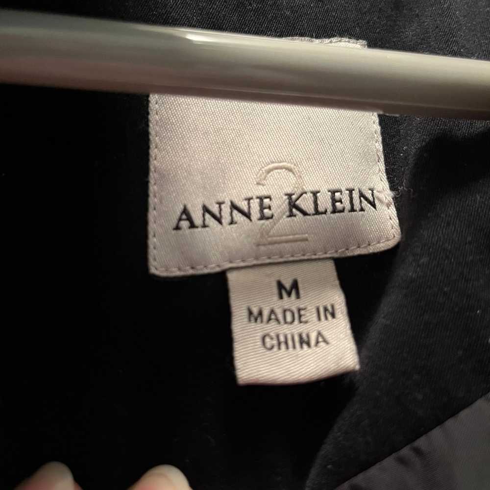 Anne Klein fox trim down puffer coat - image 6