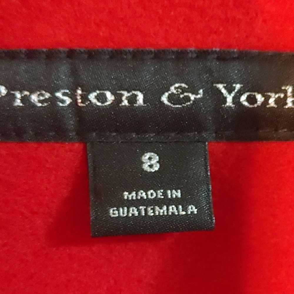 Preston & York Wool blend Peacoat size 8 - image 4