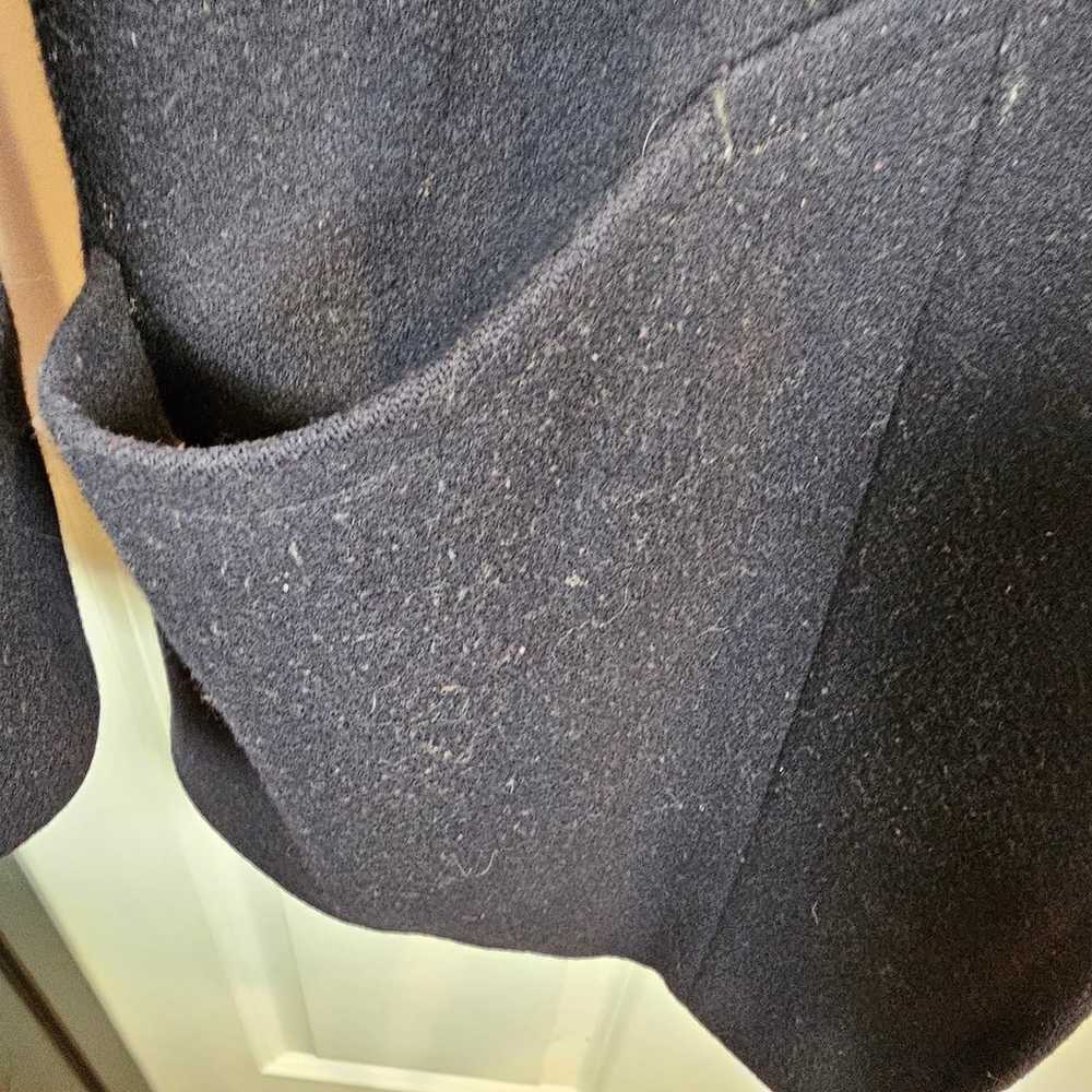 Pendleton Vintage Blue 100% Wool Hooded Full Zip … - image 7