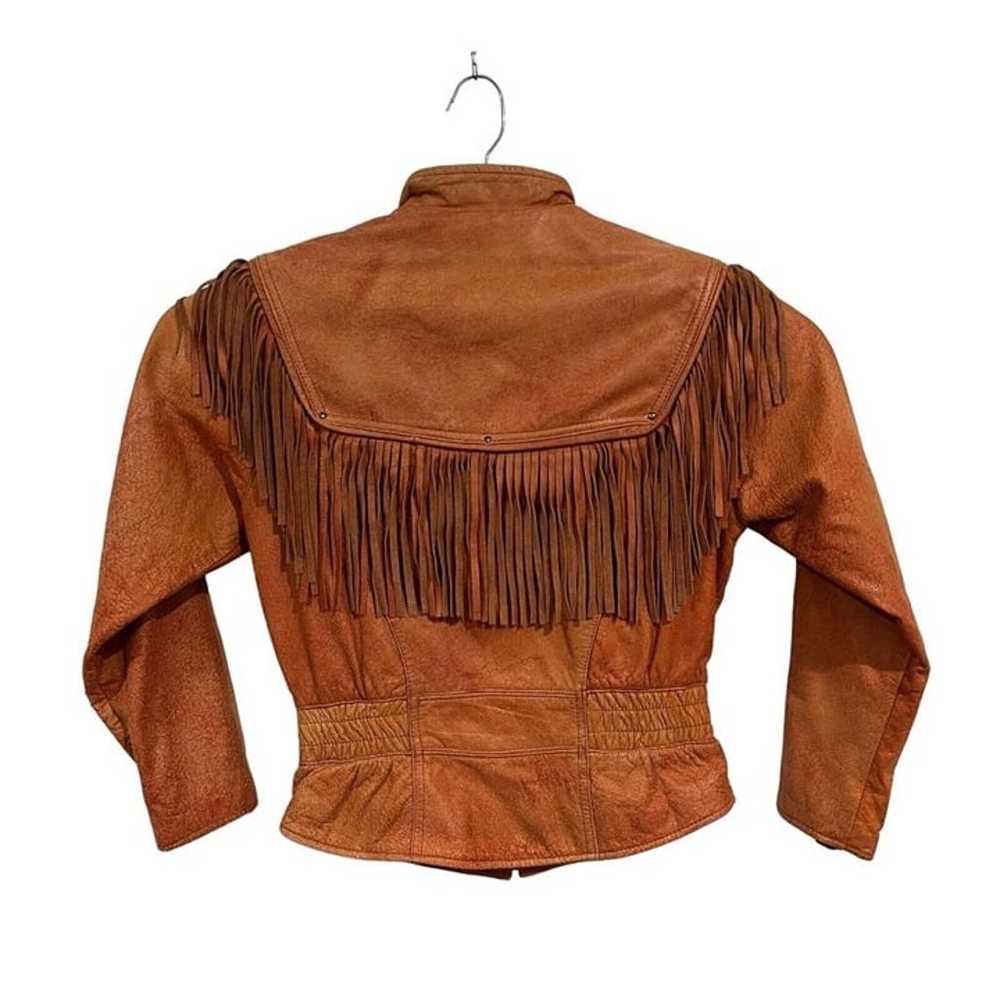 Vintage Adventure Bound Jacket Womens Medium Tan … - image 3