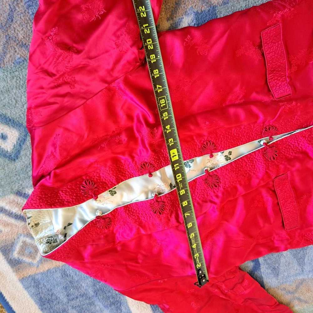 Reversible Silk Quilted Kimono Jacket - image 5