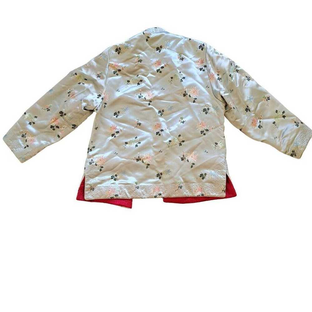 Reversible Silk Quilted Kimono Jacket - image 7
