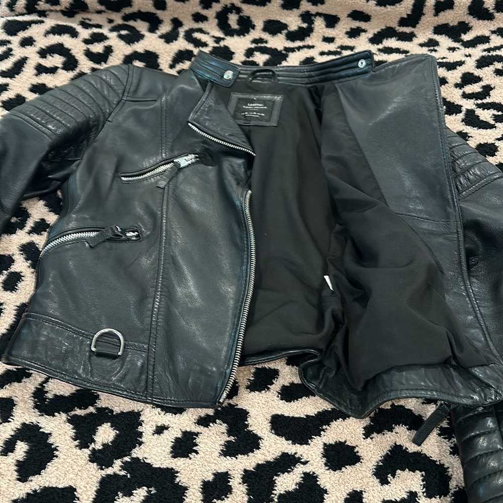 Zara genuine Leather Jacket size M - image 7