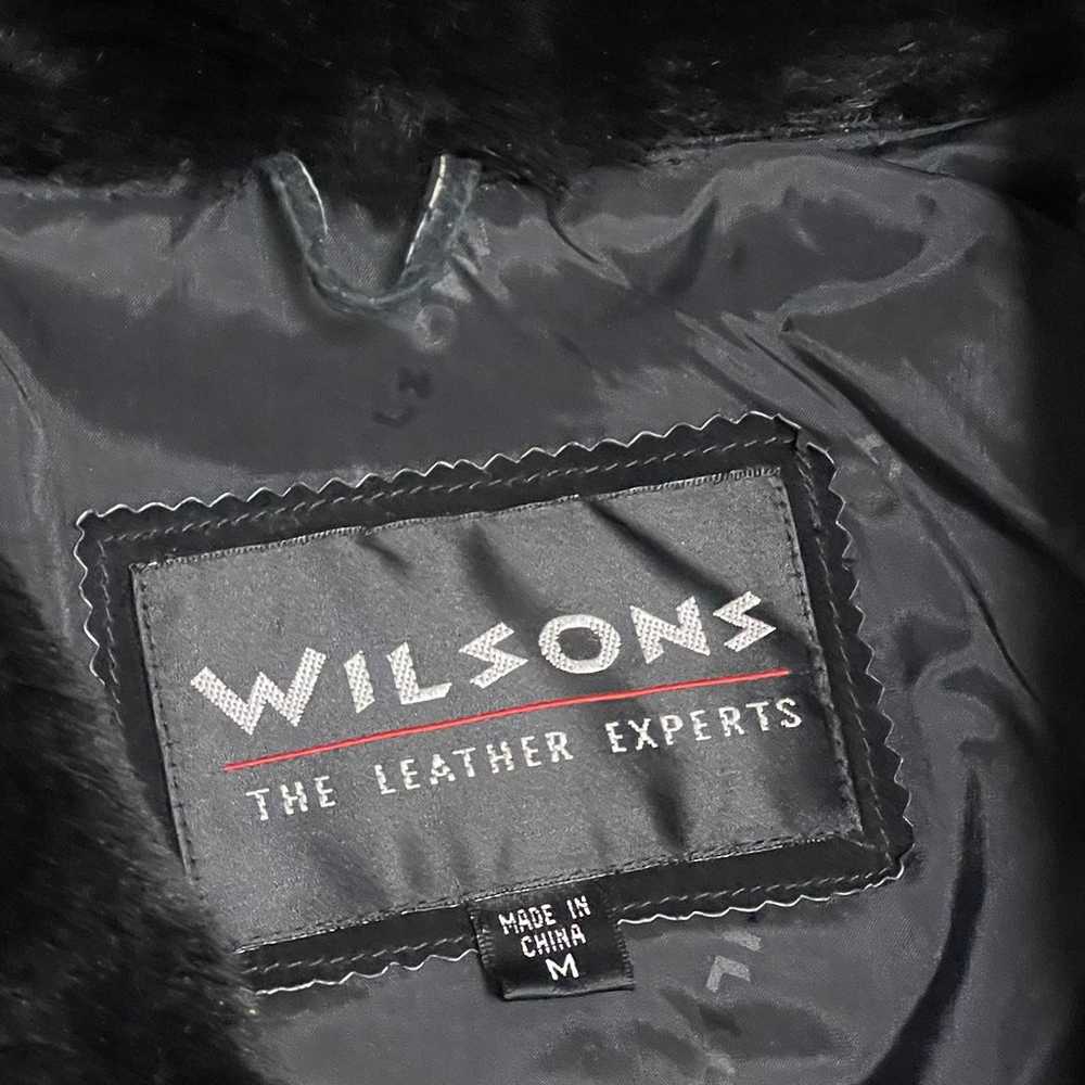 Wilson's Genuine Leather Suede Black Women's Coat… - image 9