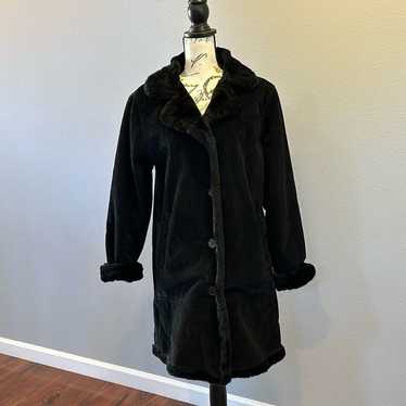Miss Trish Faux Suede Coat. Size:12 - image 1