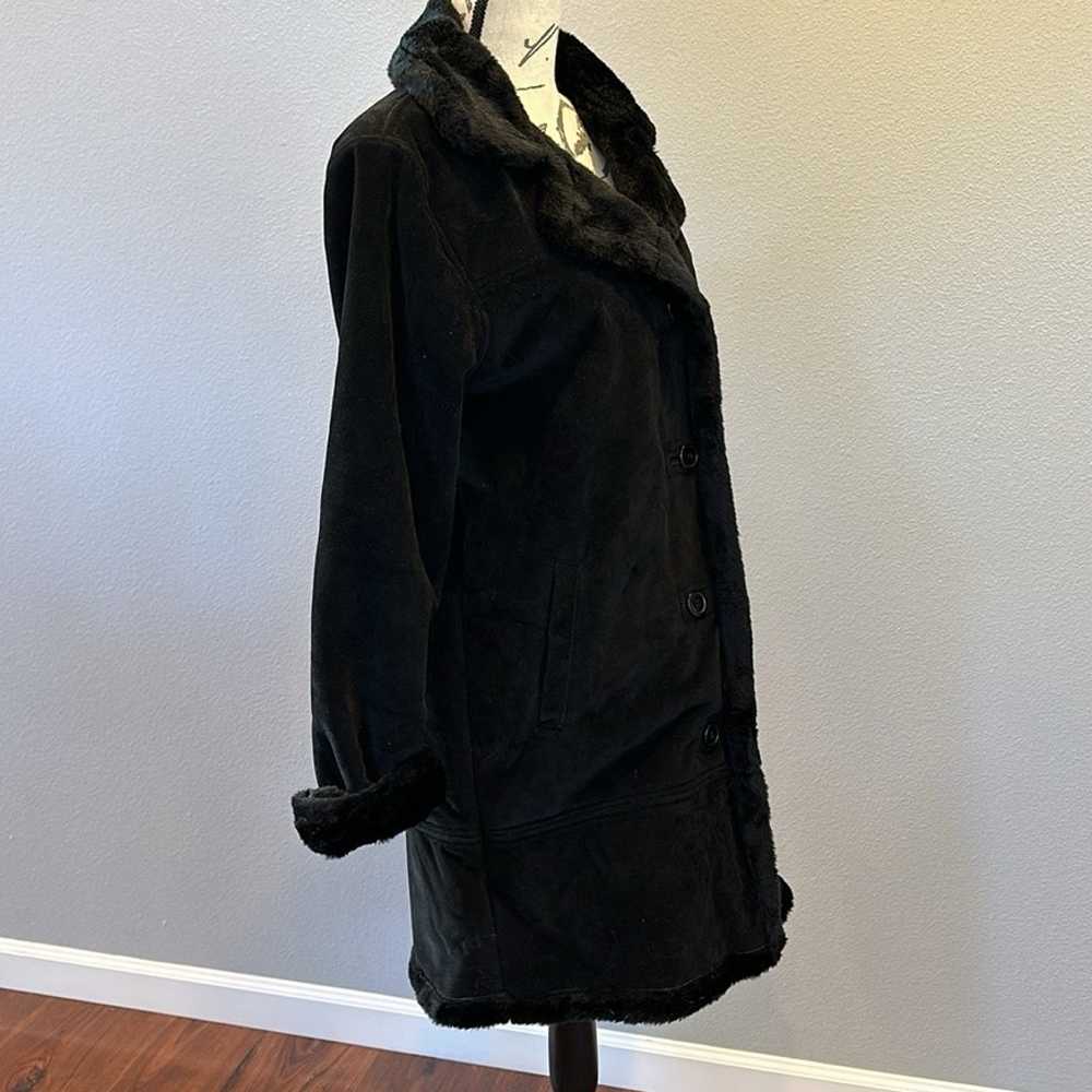 Miss Trish Faux Suede Coat. Size:12 - image 3