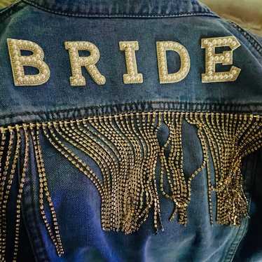 Bride denim jacket