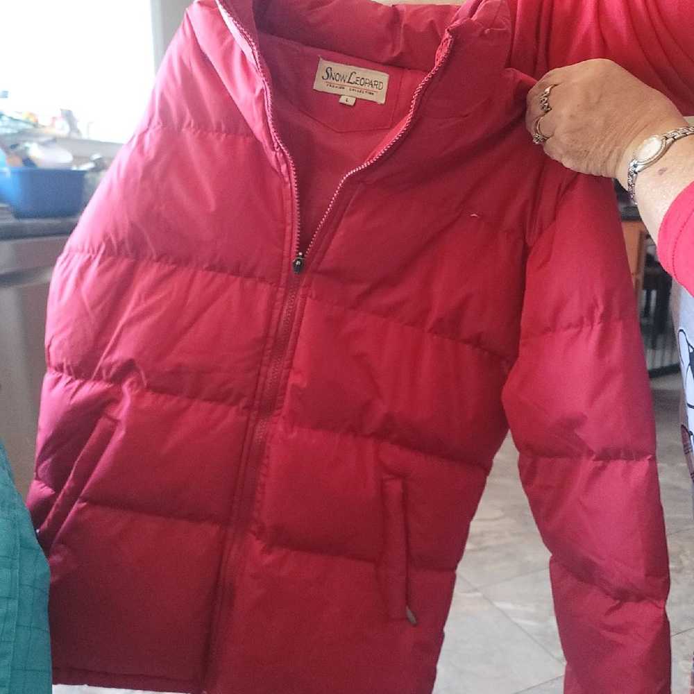 New Snow Leapord Red Jacket - image 1