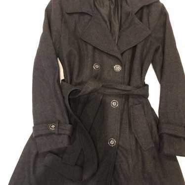 New York & company wool trench coat - image 1