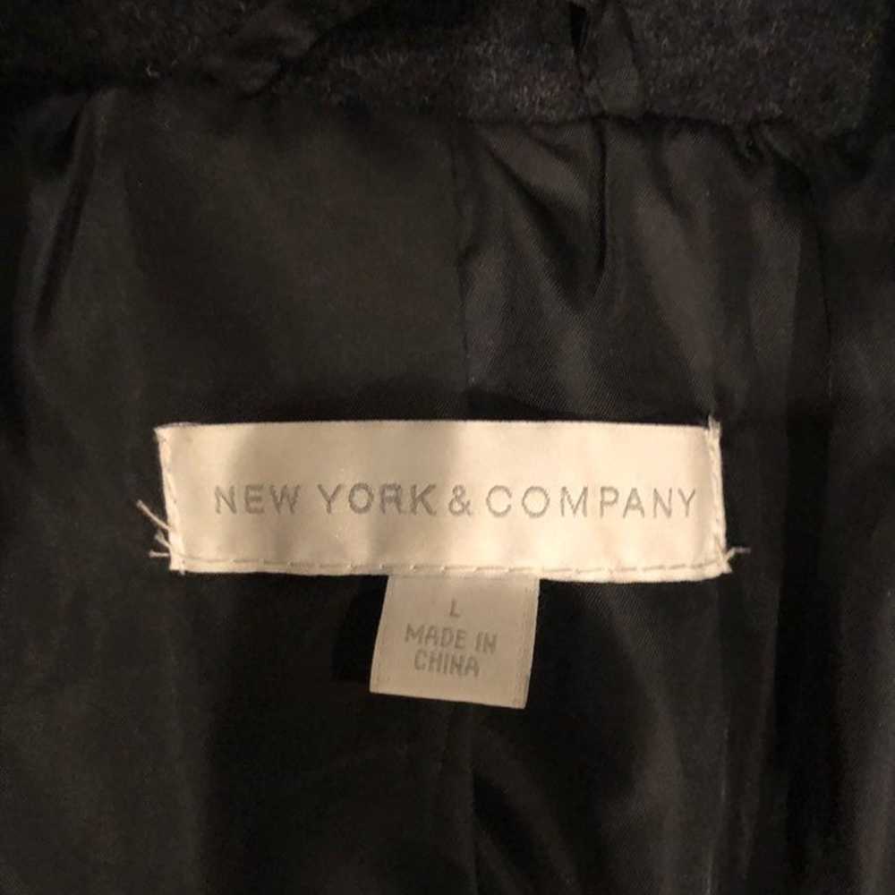 New York & company wool trench coat - image 6