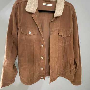 brown courdroy Jacket