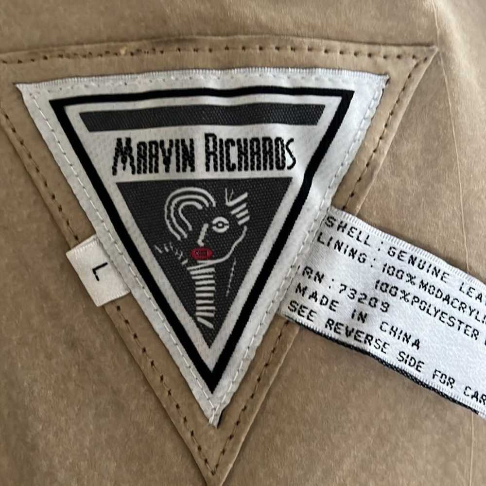 marvin richards Leather coat - image 6