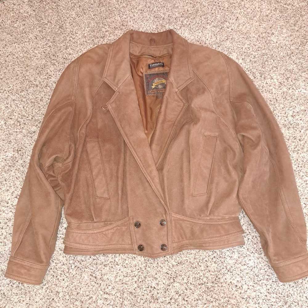 Vintage 90's leather jacket - image 1