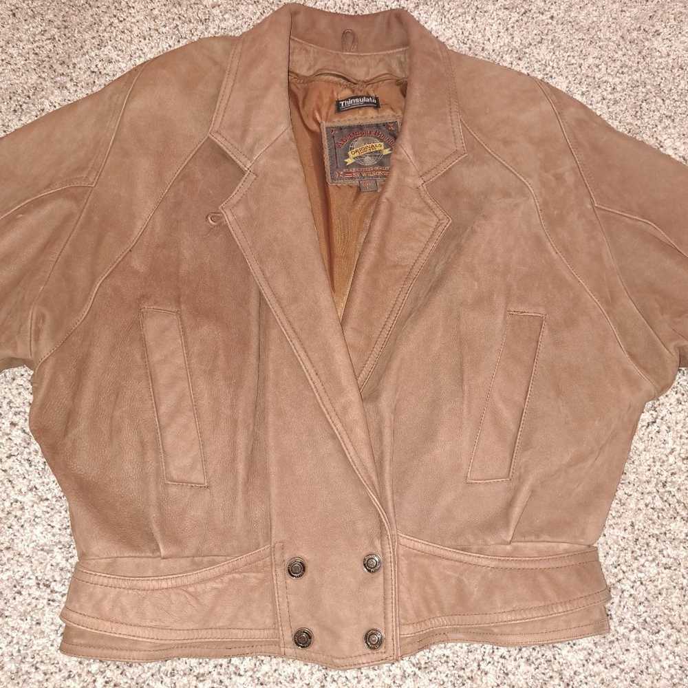 Vintage 90's leather jacket - image 2