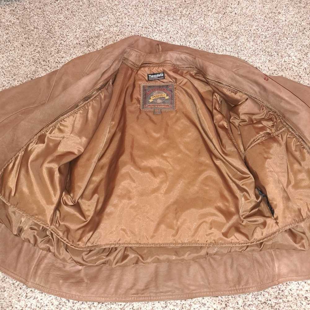 Vintage 90's leather jacket - image 5