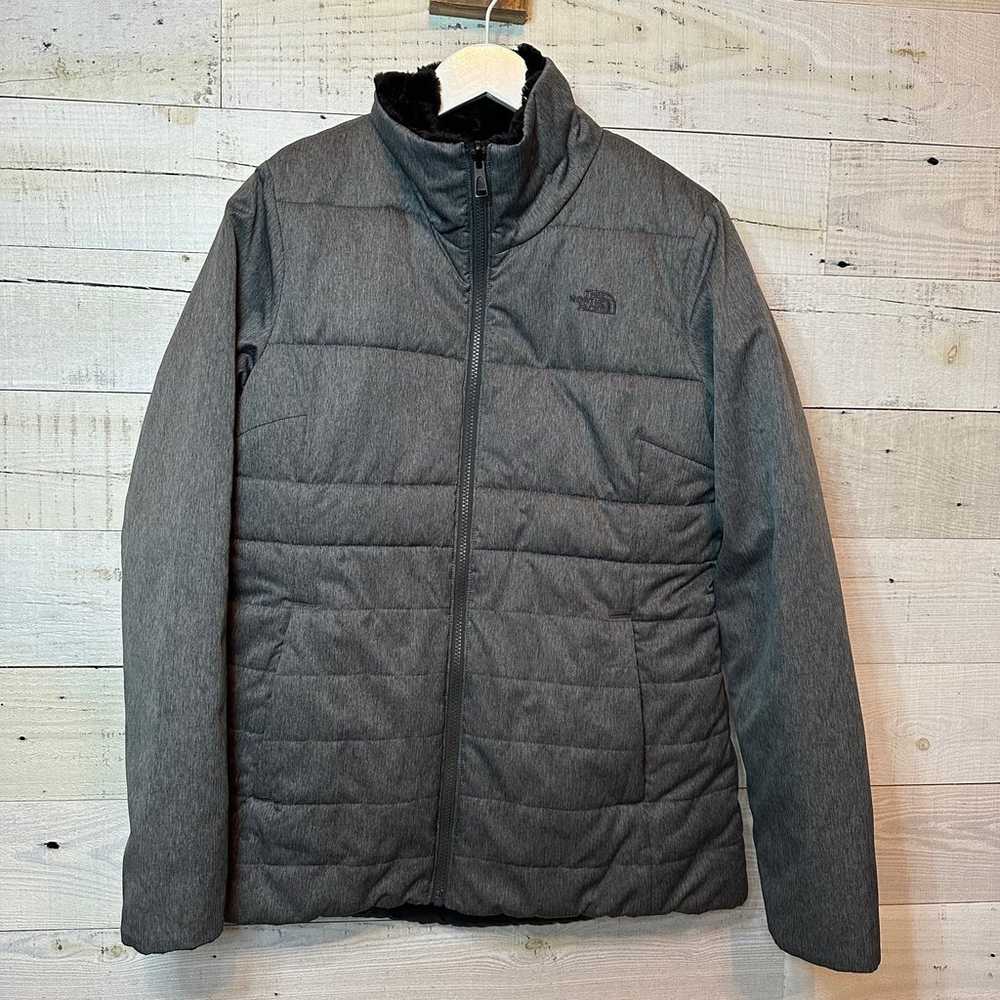 The North Face Harway Reversible Coat Dark Grey/b… - image 2