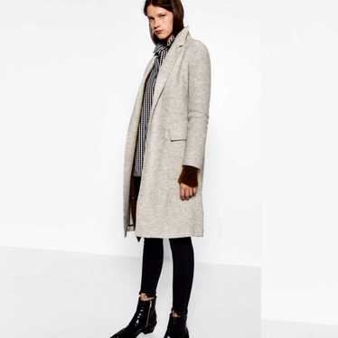 Zara trafaluc wool coat