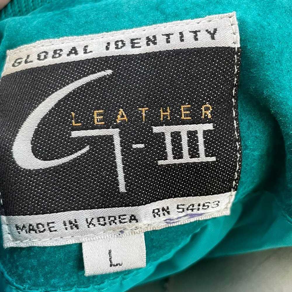 Global Identity III Leather Coat~Size Large - image 10